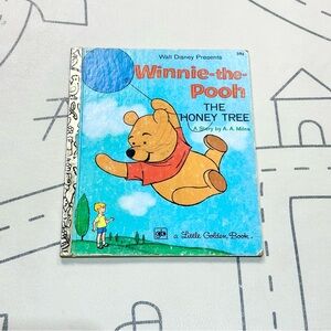 Walt Disney Presents Winnie-the-Pooh The Honey Tree Vintage Little Golden Book